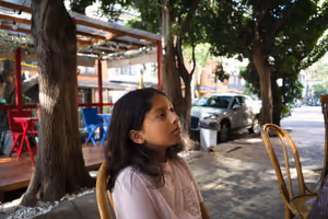 Tejas ponders his breakfast choices.