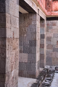 Courtyard of the Palace of Quetzalpapálotl