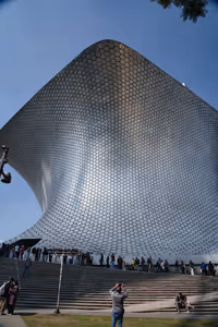 Trying to fit the whole building into frame