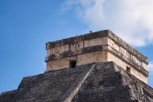 The top of 'El Castillo'