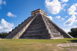 'El Castillo' - a Mayan temple pyramid
