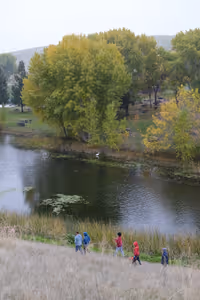 Going for a walk on a Tule Fog day